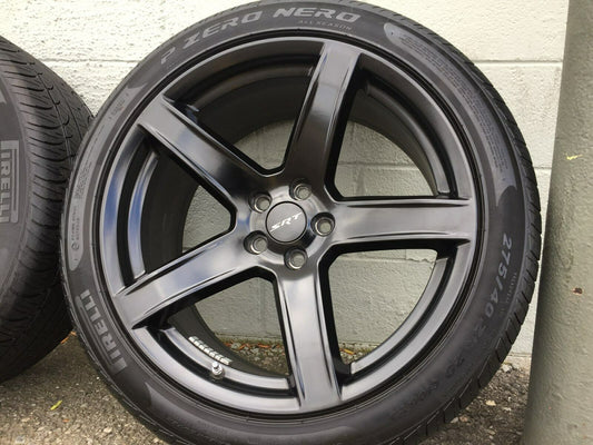 Genuine SRT Hellcat 20” 5-Spoke Wheel & Tire Set – Matte Black